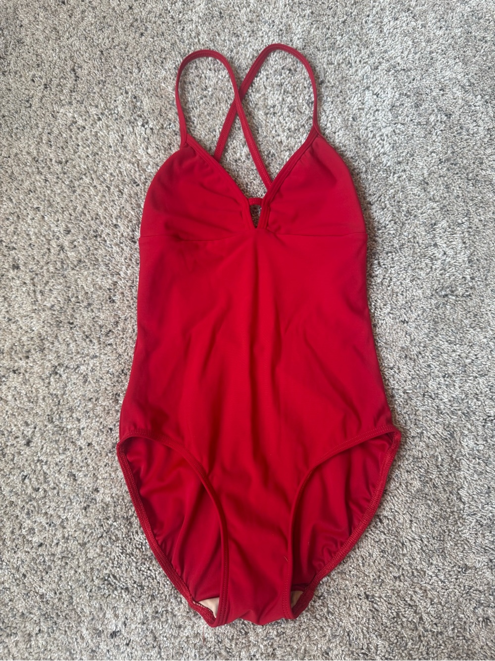 Red Eleve Leotard- Size X-Small